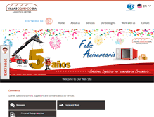 Tablet Screenshot of logisticaoquendo.com